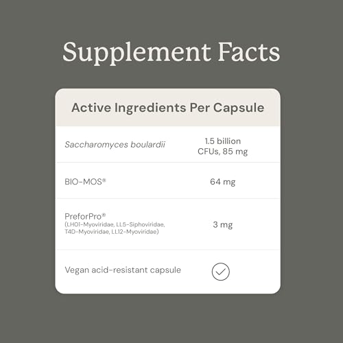 Image of Animal Biome Cat Pre and Probiotic, S Boulardii, Gut Maintain, 30 Capsules | Triple-Action Cat Probiotics, Prebiotics & Phage Supplements for Gut Health, Hairballs, Diarrhea Support, Open as Food Topper