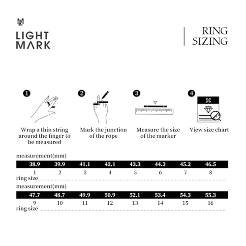 Moissanite Adjustable Engagement Ring Wedding Promise 925 Sterling Silver Solitaire Rings for Women (5#-7.5#)3