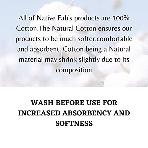 Native Fab Houndstooth Vintage Cloth Dinner Napkins Set Of 12 Cotton 18X18 Soft Absorbent Restaurant Hotel Quality - Everyday Easy Care Washable Wedding Dinner Napkins Bulk - Red #TOP1