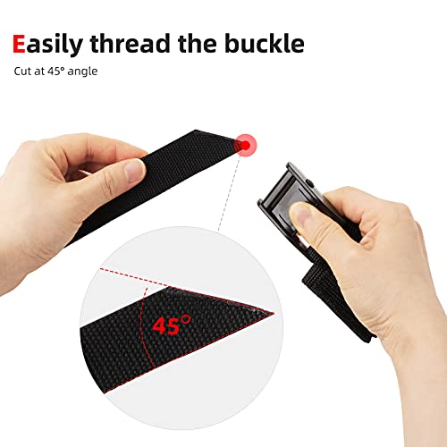 image for Abahub 2 PCS Roof Rack Cargo Tie Down Straps for SUP Paddle Boards, Su