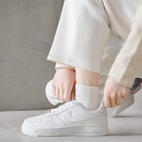 Image of MAGIARTE Womens Mini Crew Ankle Socks Athletic Casual Cotton Socks for Women