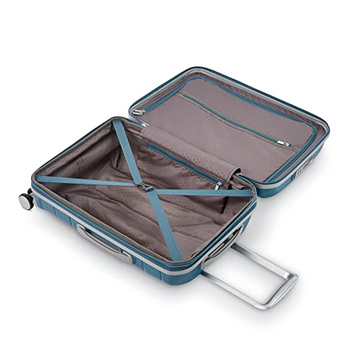 Image of Samsonite Freeform Hardside Expandable with Double Spinner Wheels, Dark Teal, Carry-on Spinner, Freeform Hardside Expandable Luggage With Spinners