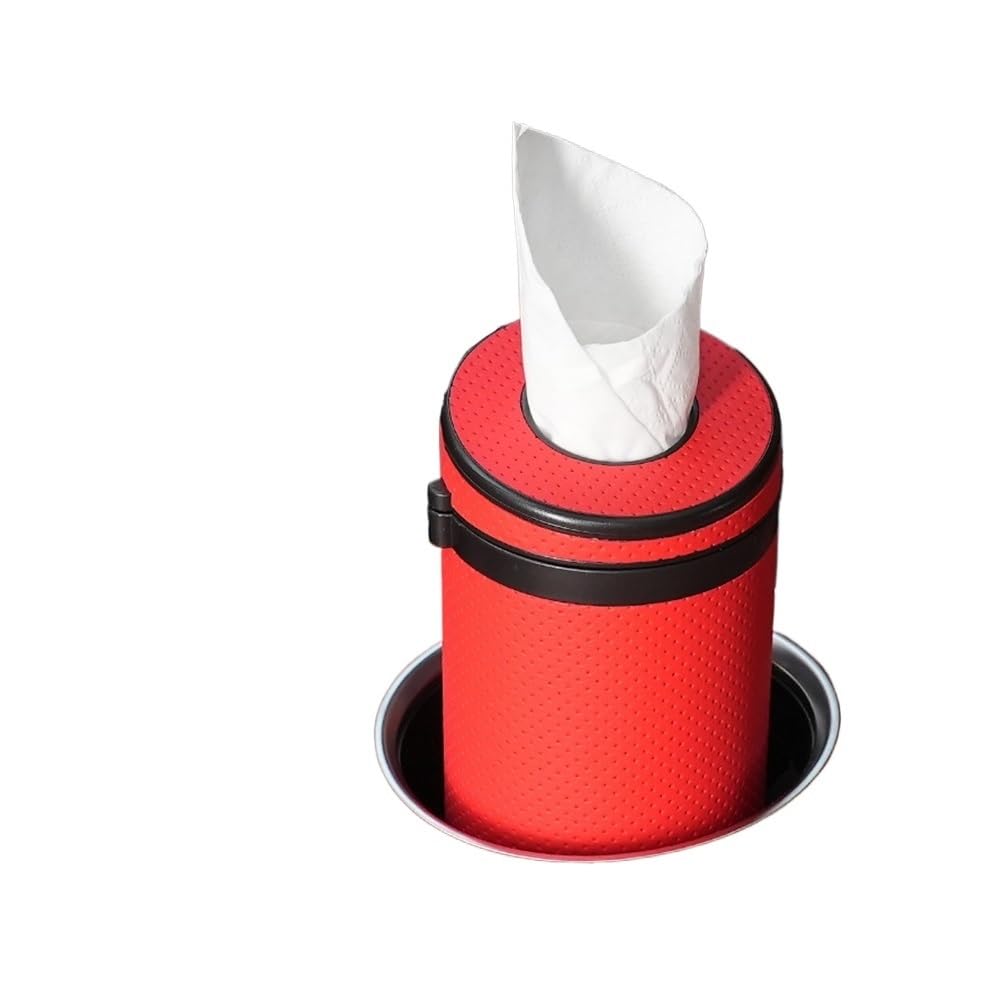 Car Tissue Box Holder, Auto Interior Napkin Storage Bag For Vehicle Decoration