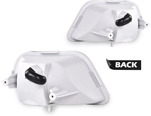 Miniatura 3 de G-PLUS Luces de estacionamiento laterales de esquina compatibles con Pontiac Firebird Trans Am 10301404 10301405 GM2520177 GM2521177 (blanco)