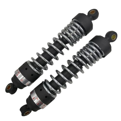 Amortisseur de moto rétro robuste avec suspension arrière en acier chromé