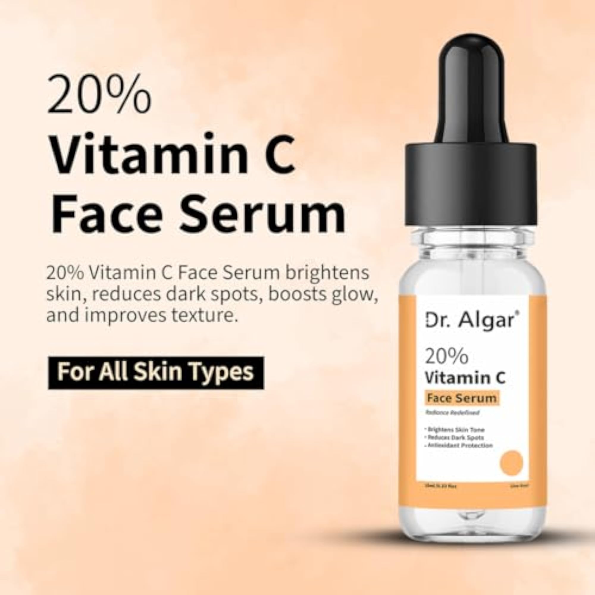 Face Serum and Face Pack Combo, Vitamin C and De-Tan Formula