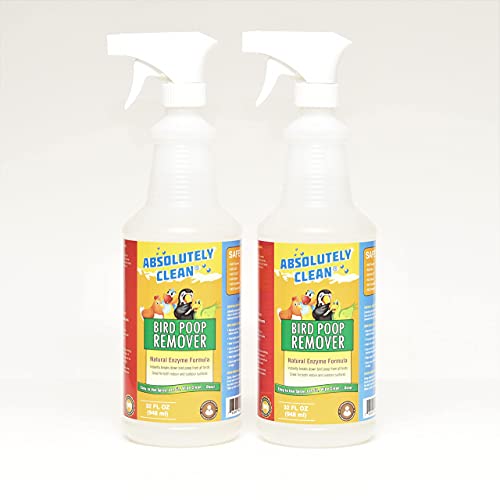 Absolutely Clean Amazing Bird Poop Remover - Just Spray/Wipe -