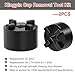 johntruck Truck King Pin Socket/KingPins Cap Removal Tool Kit for Mack 10500, 12000, 16000, 18000, 20000lbs Axles, Replacement for 5053, CTA 5044 & 11-3000