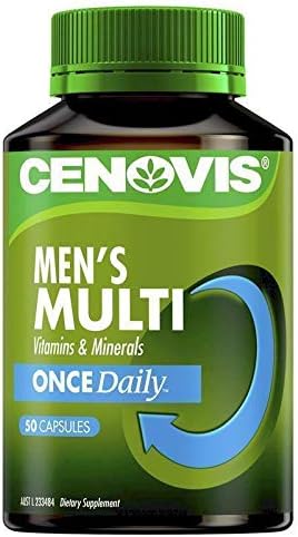 Cenovis Men's Multi - Once-Daily Multivitamin - 50 Capsules