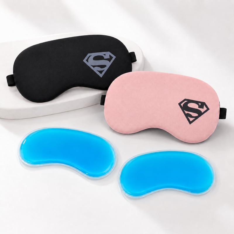 Reusable Gel Eye Mask for Dark Circles Soft Adjustable Fit-image-26