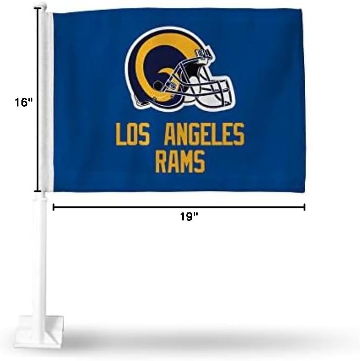 Rico Industries NFL Car Flag Double Sided Car Accessory