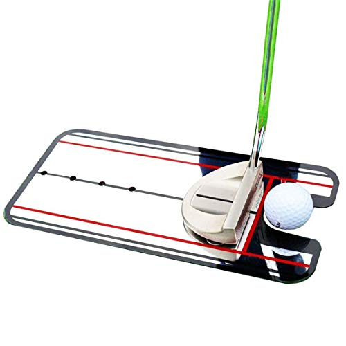 monoii パター練習 パター ゴルフ パッティング 練習 マット 練習器具 パターマット ミラー b003 monoii パター練習 パター ゴルフ パッティング 練習 マット 練習器具 パターマット ミラー b003