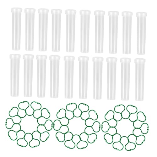 balacoo Floral Tube Set Lightweight Compact Floral Water Bottles for Carnations Roses Chrysanthemums