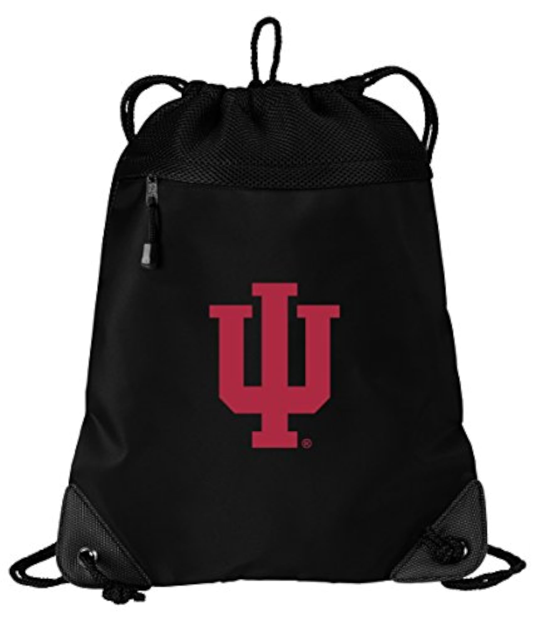 IU Drawstring Bag Indiana University Cinch Pack, Unique Mesh & Microfiber