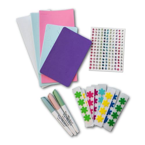 The Eggmazing Egg Decorator Easter Egg-cessory Pack - Accessory Pack for Egg Decorating - Markers, Adhesive Jewels and Foam Stickers - Arts and Crafts Kit, Ages 3 and Up