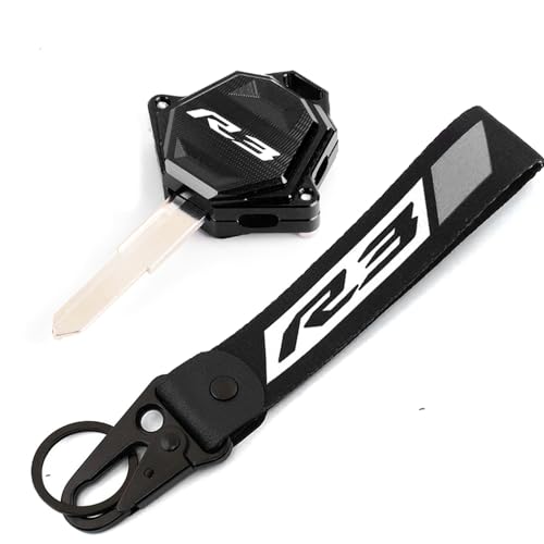 MOWOK YAMAHA R3 YZF-R3 YZFR3 r3�p �I�[�g�o�C�A�N�Z�T���[ CNC�A���~�j�E���L�[�P�[�X�J�o�[ �L�[�V�F�� �L�[�`�F�[�� �L�[�����O�`�F�[��, �u���b�N, normal