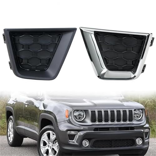 Garniture cadre couverture phare antibrouillard pour réparer Jeep Renegade - 2