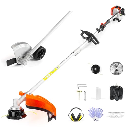 NEO-TEC 26cc 3 in 1 Weed Eater/Wacker Gas Powered 17' Gas String Trimmer Edger Brush Cutter Light...