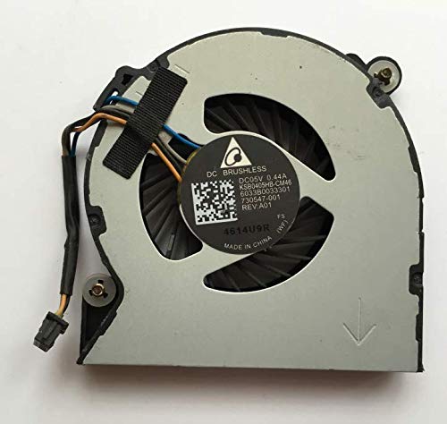 Z-one �t�@�� �����p HP Elitebook 720 820 G1 820 G2 �V���[�Y CPU��p�t�@�� 730547-001 KSB0405HB-CM46 4���C�� 4�s��