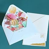 New Romantic Flower Birthday Christmas Card 3D Pop-up Biglietti di Auguri Set Cartolina Partito Decorazioni Matrimonio Regali Creativi Ragazza