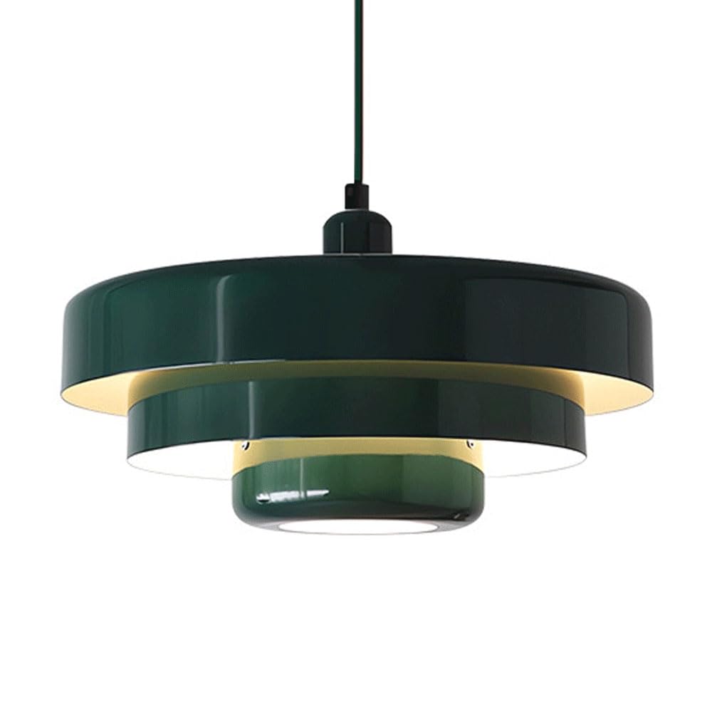 FZQSXAZU Simple Style Pendant Light, Personalized Metal Hanging Lamp Lampshade, Flush Mount Ceiling Chandelier, E27screw Single-Head Porch Bar Decorative Lighting Fixtures