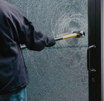 CLEAR 100 MICRON SAFETY SECURITY WINDOW TINTING FILM - 100cm x 4m