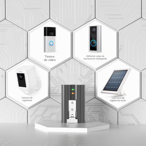 Batería de repuesto 6040 mAh para solucionar fallos de carga en timbres Ring 4