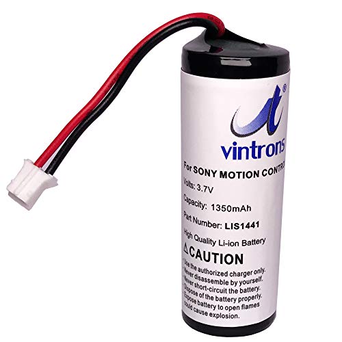 VINTRONS LIP1450, LIS1441, PS3 Move Battery Replacement Compatible for Sony PS3 Move, CECH-ZCM1E, Motion Controller,