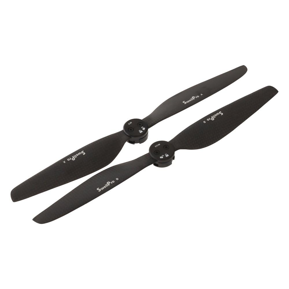 Swellpro 1242 Quick Release Carbon Fiber 12" Propellers for SplashDrone 3/3+, Pair