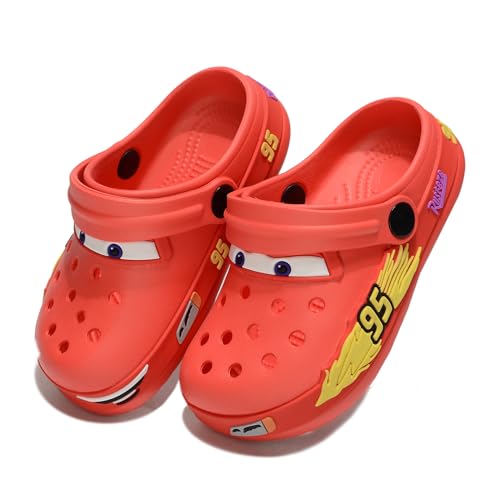 Kids Truck Clogs Cute Slip-On Garden Clogs Toddler Slippers Sandals Soft Sole Shower Slippers Water Shoes - Image 3