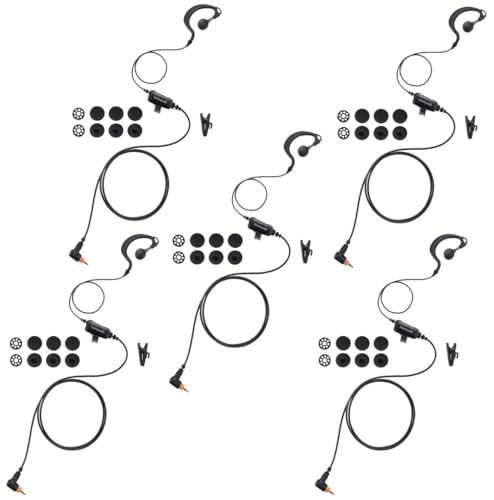 commountain earpiece with mic for motorola radios