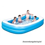 - 2 anillos simétricos. Piscina Inflable Rectangular 262x175x51cm
