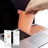 Batianda Keyboard Cover Compatible with Newest MacBook Pro 13 2022 M2 2020 M1 A2338/A2289/A2251 Mode