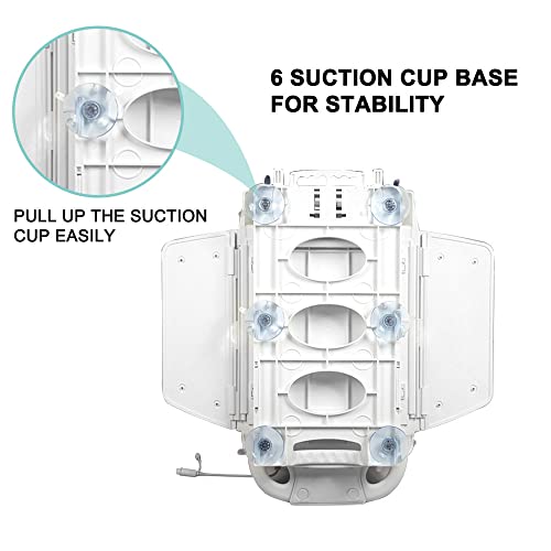 VOLLGUT Electric Reclining Bath Lift Chair Six Suction Cup Feet