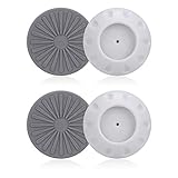 Sicherheits Wandschutz Pads für Baby Treppengitter und Türschutzgitter 4er Baby Wand Saver ohne bohren für Schutzgitter Schützt Haustier Treppen, Türen, Wände