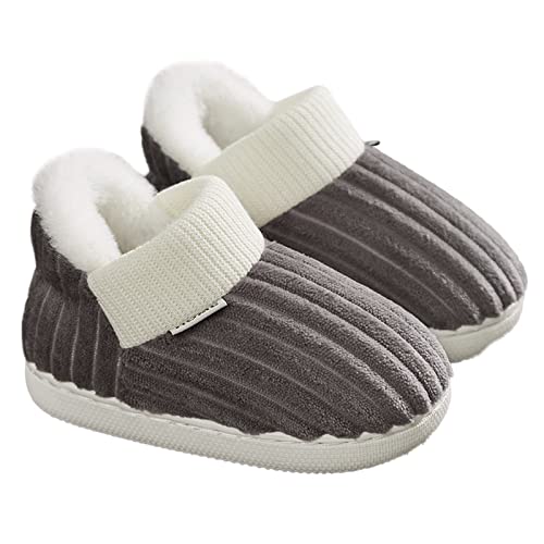 Kids Home Slippers Girls Boys Slippers Cotton Comfy House Slippers Bedroom Home Slippers Winter Light up Shoes2