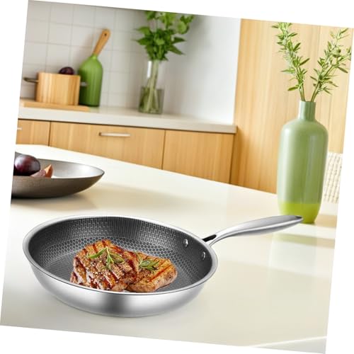 Wok de Acero Inoxidable con Diseño de Panal 26 cm miniatura 6