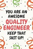 Photo Gallery quality engineer gifts: lined blank notebook journal, a funny and appreciation thank you gift for quality engineers to write in Photo Gallery quality engineer gifts: lined blank notebook journal, a funny and appreciation thank you gift for quality engineers to write in