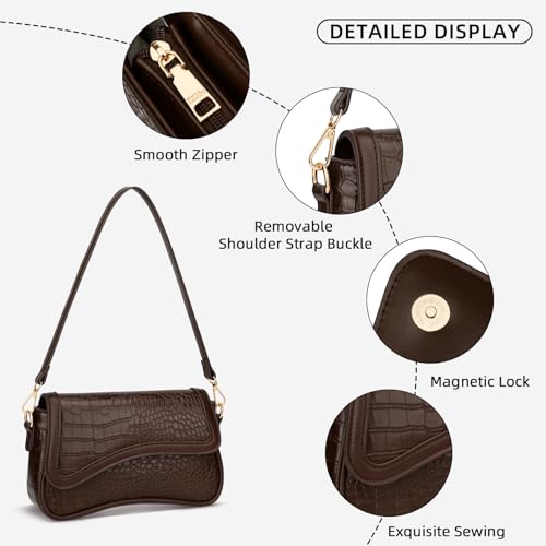 Image of KKXIU Shoulder Bag for Women Small Clutch Purses Cute Hobo Handbag Trendy Underarm Bag