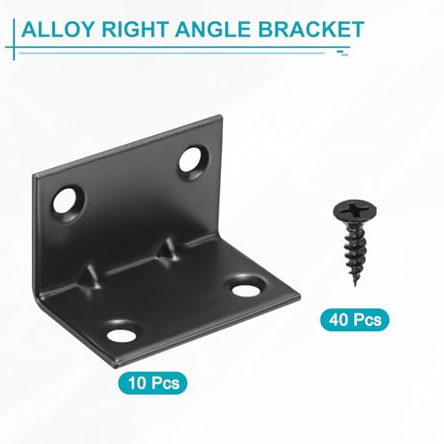 Équerres d'angle pour renforcer étagère bois instable avec vis incluses - 4