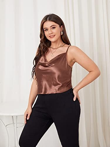 satin strappy top