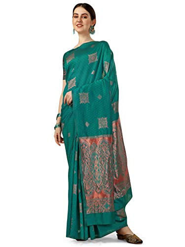 Image of Avantika Fashion Women's Kanjivaram Soft Silk Banarasi Sarees With Blouse Piece