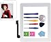 Produktbild NewHail Touchscreen Digitizer für iPad Air 2 Glas 2 Generation weiß A1566, A1567 mit Displayschutzfolie, Bedienungsanleitung und Reparatur Werkzeugset