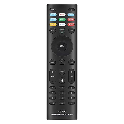 New Universal Remote for All VIZIO TVs, Including D-Series E-Series M-Series V-Series P-Series LED LCD HD 4K UHD HDR Smart VIZIO TVs. New Energy-Saving Function. 1 Year Full Warranty.
