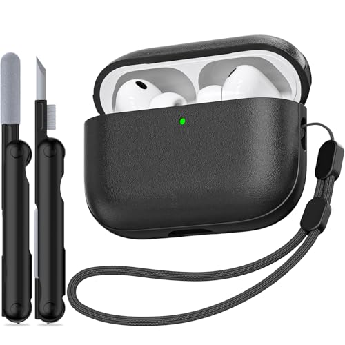 TNSNK for AirPods Pro 3 Case, TNSNK Leather-Like Texture Hard Shell - image 1