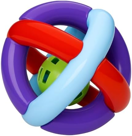 Bola Maluquinha para Bebês - Brinquedo Sensorial e Educativo - Co...