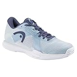 HEAD Sprint Pro 4.0 Women's Tennis Shoes, Light Blue/Dark Blue, 7.5
