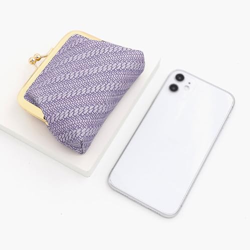 Women's Coin Purse Mini Coin Storage Bag Knitted Style Storage Bag Lightweight and Fashionable Women's Accessories4