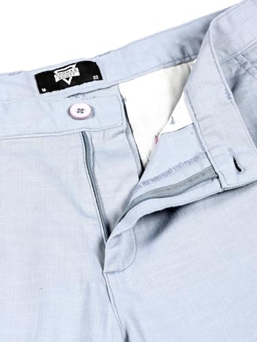 Image of Thomas Scott Men's | Solid | Chino Shorts | Regular Fit | 100% Cotton | Above Knee | Casual Short