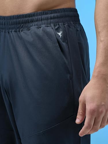 Image of TECHNOSPORT Men's Regular Fit Track Pant with SPF50+, Quick Dry Properties for Running, Gym, Sports and Regular Use